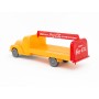 Wiking 166/1B - Yellow Coca Cola truck Ford - Retro H0