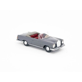 Wiking 382/2A - Grey Mercedes 280 SE - Retro H0