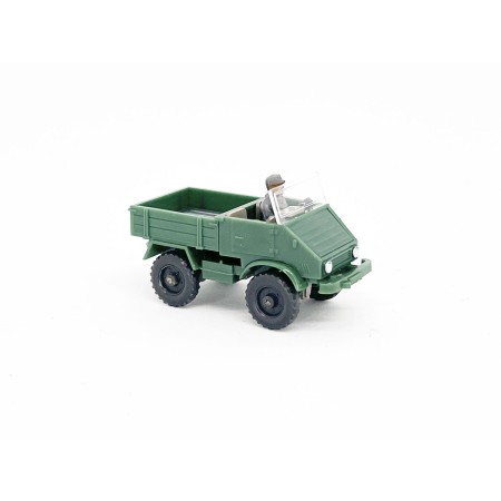 Wiking 479/1E - Green Unimog (Type 4) - Retro H0