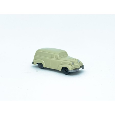 Wiking 123/3N - Yellowgrey Opel Olympia Delivery van - Retro H0