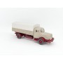 Wiking 617/4C - Red/beige Büssing 8000 flat bed truck - Retro H0