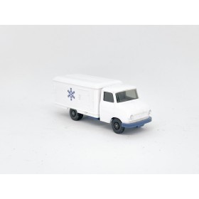 Wiking 653/1C - White Opel Fridge Van - Retro H0