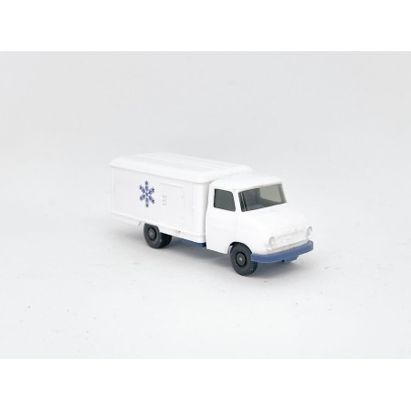 Wiking 653/1C - White Opel Fridge Van - Retro H0