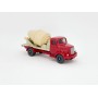 Wiking 1121/1A - Red Henschel HS 100, concrete-transport - Retro H0