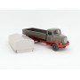 Wiking 606/3B - Red/Brown Henschel HS 100 flat bed truck - Retro H0