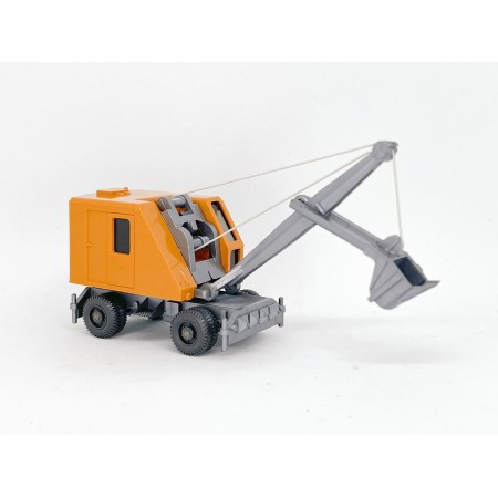 Wiking 1124/5B - Orange digger - Retro H0