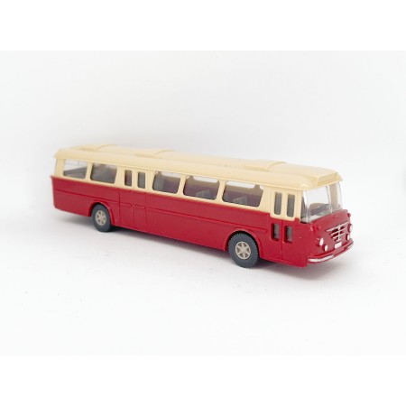 Wiking 1169/1B - Röd/beige buss, Senator - Retro H0