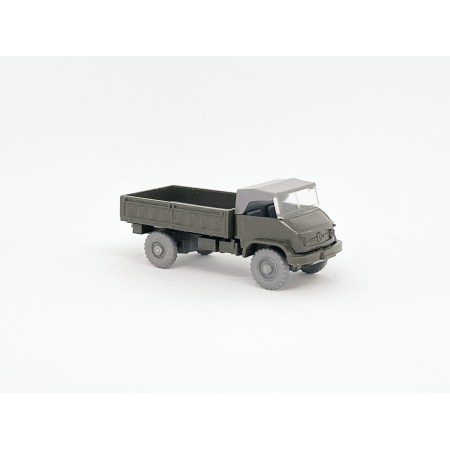 Wiking 487/1 - Green Unimog S Military - Retro H0