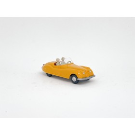 Wiking 456/4B - Orange Jaguar XK - Retro H0