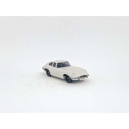 Wiking 457/2F - Whitegrey Jaguar E-type - Retro H0