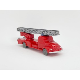 Wiking 273/2 - Red Fire truck with ladder, Magirus - Retro H0