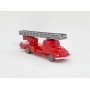 Wiking 273/2 - Red Fire truck with ladder, Magirus - Retro H0