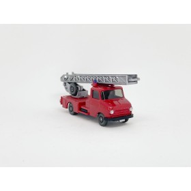 Wiking 1064/1 - Red Fire truck with ladder, Opel Blitz - Retro H0