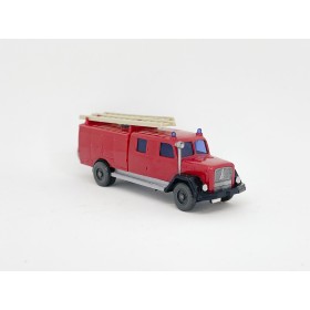 Wiking 1058/2 - Red Fire truck, Magirus Saturn - Retro H0