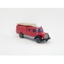 Wiking 1058/2 - Red Fire truck, Magirus Saturn - Retro H0