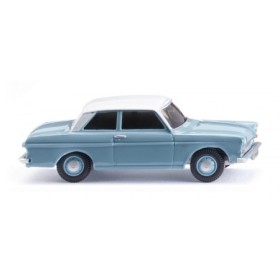 Ford Taunus 12M, Pastellblå/Vit - Wiking (H0)