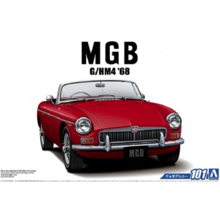 MG-B MK-2 1968, byggsats skala 1:24