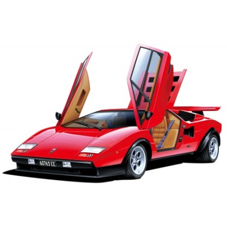 Lamborghini Countach Wolf Version 1, model kit scale 1:24