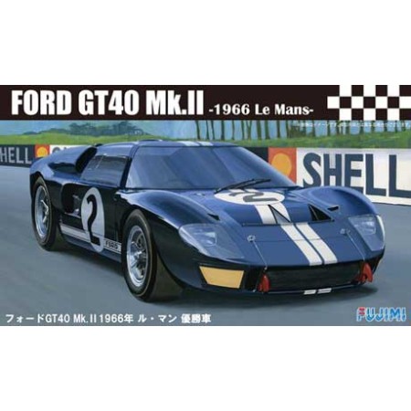 Ford GT40 Le Mans winner 1966, byggsats skala 1:24