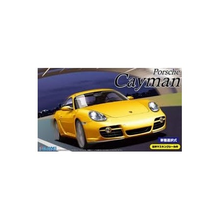 Porsche Cayman S, model kit scale 1:24