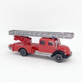 Wiking 1062/4 - Fire Brigade, Magirus Sirius, Ladder - Retro H0