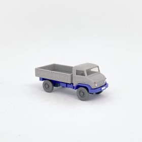 Wiking 485/1B - Grey/Blue Unimog S - Retro H0