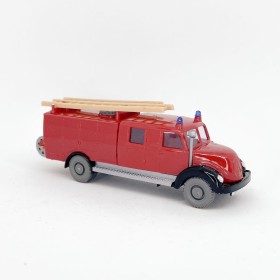 Wiking 1057/1 - Fire Brigade, Magirus Sirius. Fire Truck - Retro H0