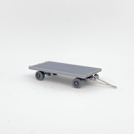 Wiking 508/1 - Grey/Blue trailer - Retro H0