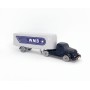 Wiking 193/2BO - Black truck with grey trailer - Retro H0