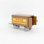 Wiking 547/1? - Ocher brown trailer - Retro H0