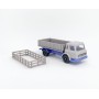 Wiking 626/1B - Grey/blue flat bed truck - Retro H0