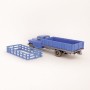 Wiking 625/1B - Blue Chevrolet flat bed truck - Retro H0