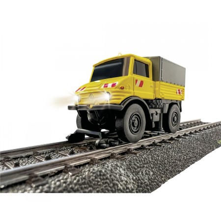 1:87 MB Unimog U406 Maintenance vehicle for dual traction