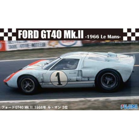 Ford GT40 Mk.II Le Mans 1966, model kit scale 1:24