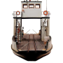 Wittow ferry narrow gauge H0e