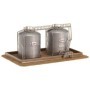 Faller 222131- 2 Oil storage tanks, scale 1:160