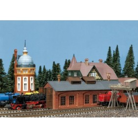 Faller 222141- Locomotive shed, 1 stall, scale 1:160