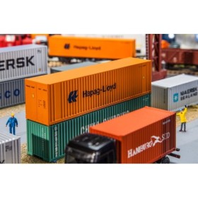 Faller 180841- 40' Hi-Cube Container Hapag Lloyd, scale 1:87