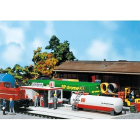 Faller 120196- German railways service station, scale 1:87