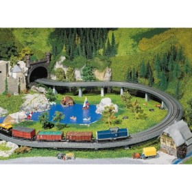 Faller 120471- Up and over bridge set, scale 1:87