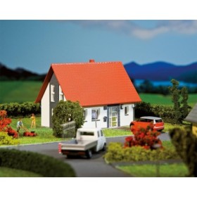 Faller 130316- Detached house, grey, scale 1:87