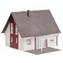 Faller 130318- Detached house, wine-red, scale 1:87