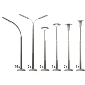 Faller 180538- Streetlamp set, scale 1:87