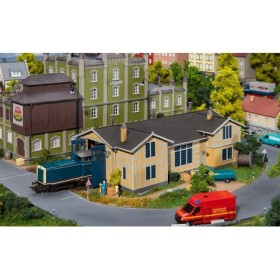 Faller 120287- Locomotive shed, 1 stall, scale 1:87