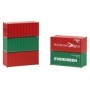 Faller 182051- 20' Container, set med 5, skala 1:87