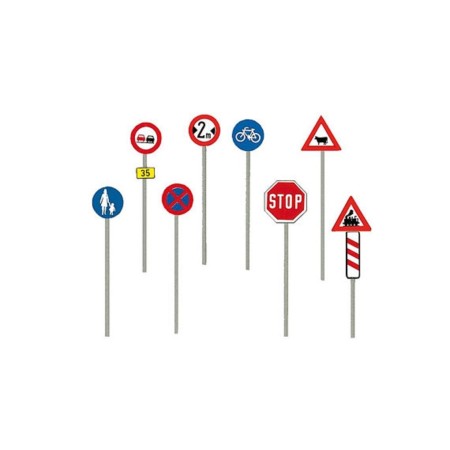 Faller 180540- Traffic Signs, scale H0