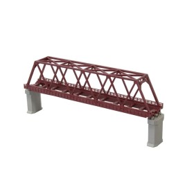 Bridge single track, 220 mm, red, no tracks included (z)