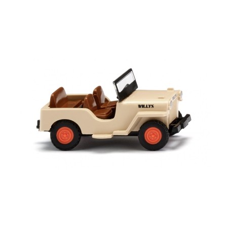 Willys Jeep CJ-3A, Beige - Wiking (H0)