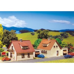 Faller 232226- 2 One-family houses, scale 1:160