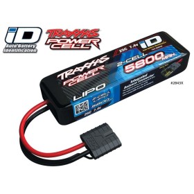 Batteri LiPo 2-cell id - 7.4 V 5800 mAh 25C (2843X)